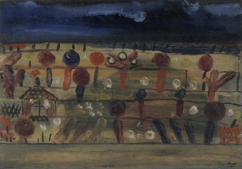 Paul Klee Garden in the Plain II oil painting picture